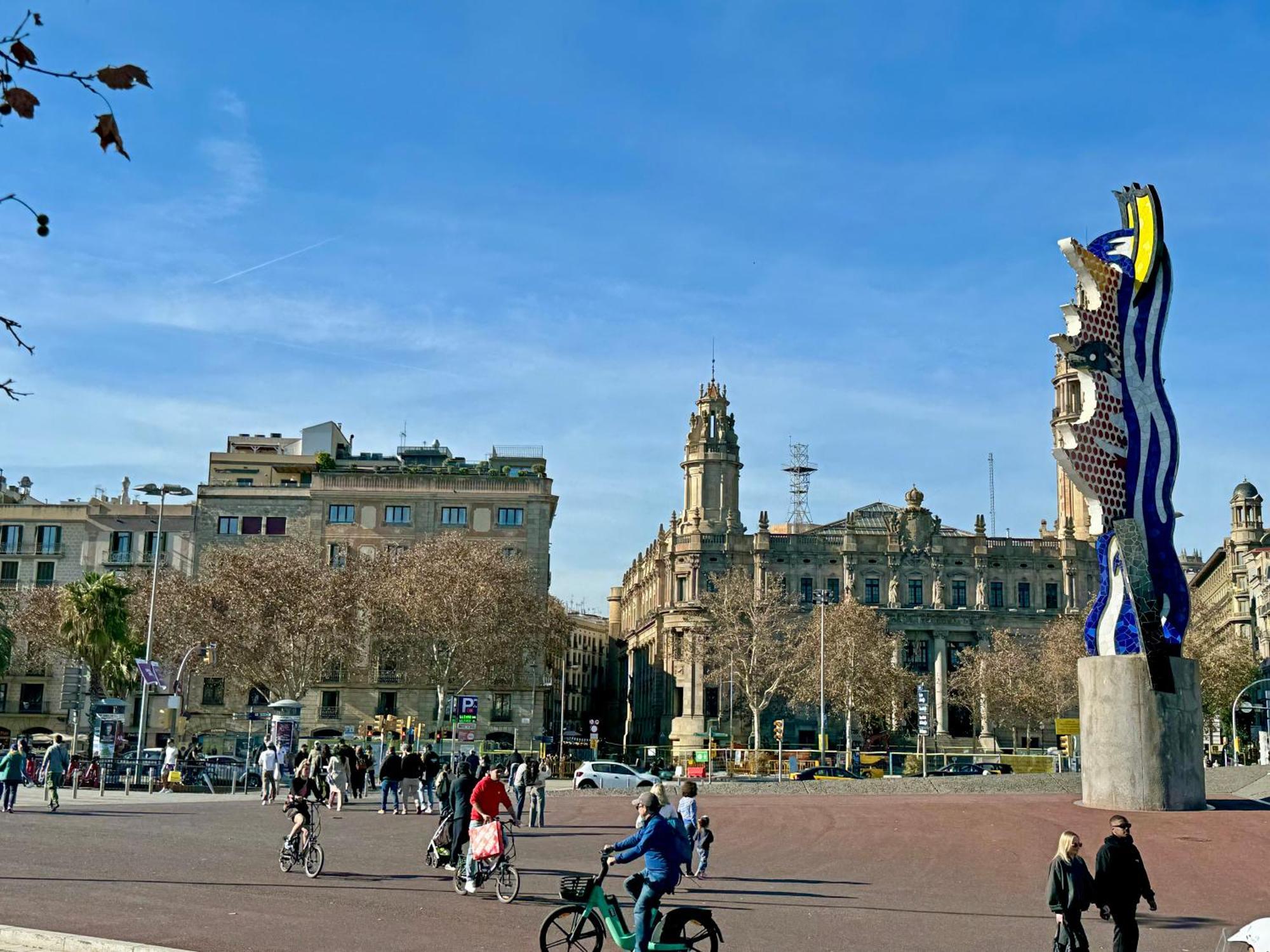 Apartament Colon Bcn 130 Mts 3 Dormitorios Port Vell บาร์เซโลนา ภายนอก รูปภาพ